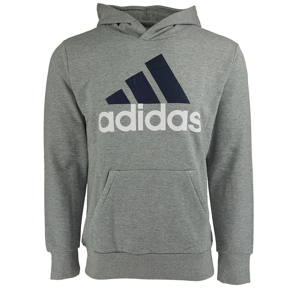 Adidas - adidas Men's Essential Linear Pullover Hoodie - Walmart.com