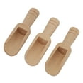 thumbnail image 2 of Wood Bath Salt Spoon, Small Bath Salt Spoon DIY  For Spices, 2 of 8