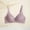 Purple, variant on No Wire Bras for Women Thin Strap Bra Bras for Women Strapless Bra Bra Plus Size Wirefree Back Smoothing Full Coverage Comfy Mesh Comfortable Ice Silk Compression Bra No Underwire Beige 36