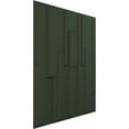 thumbnail image 2 of Ekena Millwork 19 5/8"W x 19 5/8"H Wigan EnduraWall Decorative 3D Wall Panel, UltraCover Satin Hunt Club Green (12-Pack for 32.04 Sq. Ft.), 2 of 6