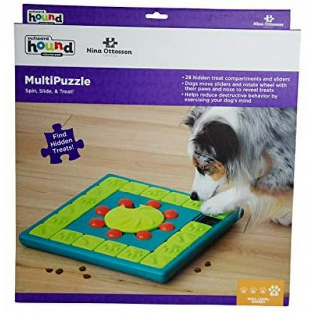 MultiPuzzle in level 4 🧩 A challenging @Nina_Ottosson Dog Puzzle Game 