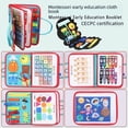 thumbnail image 1 of Educación Montessori Educación Infantil Educación Infantil Libros de Tela Juguetes para Bebés de 0 a 1 Años Rompecabezas Tridimensional, 1 of 4