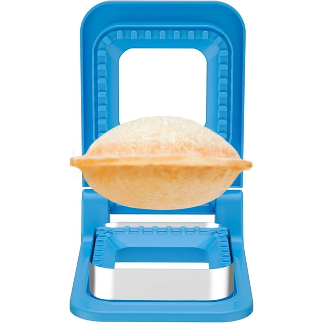 HiYZ Sandwich Cutter and Sealer - Square Stainless Steel Decruster Sandwich Maker - Peanut Butter and Jelly Crustless Sandwich Bread Pancake Maker Cookie Cutter for Kids