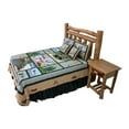 thumbnail image 3 of Great Outdoors Quilt, Hand cut and Appliqued cotton fabric motifs., 3 of 3