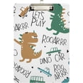 thumbnail image 1 of FMSHPON Roar Dino Let's Play Clipboard Hardboard Wood Nursing Clip Board and Pull for Standard A4 Letter 13x9 inches, 1 of 5