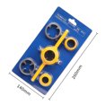 thumbnail image 2 of Multifunctional Plastics Water Pipes Threading Die Imperial Manual Tap Screw Dies Set PVC NPT 60° Conical Tube Thread Die Kit, 2 of 7