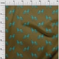 thumbnail image 2 of oneOone Polyester Lycra Fabric Horse Block Decor Fabric Printed BTY 56 Inch Wide, 2 of 4