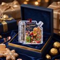thumbnail image 5 of Xlokein Christmas Cash & Treat Holder Ornament, Acrylic Money Holder Hanging Decor, Unique Christmas Decoration for Christmas Tree, Fireplace, 5 of 6