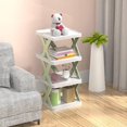 thumbnail image 3 of Hyasfey Shoe Storage Shelf Strong Load-bearing Easy to Install Multi-Layer Detachable Storage Cabinet Shoe Rack Organizer, 3 of 8