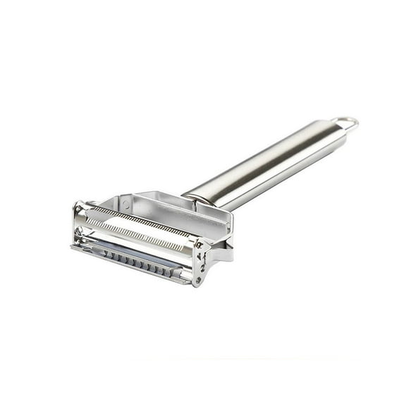 Bearachild Cortador de verduras Manual 2 en 1, herramienta para picar, rebanador de frutas de mano, rallador de zanahorias Manual incisivo seguro de acero Cocina y Comedor Caja de embalaje Bearachild HA065907-01