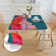 thumbnail image 2 of Acheng Cute Cat Square Tablecloth Waterproof Resistant Fabric 100% Polyester Fiber Mother's Day 36*36, 2 of 8