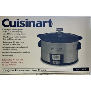 Cuisinart PSC-350 3-12-Quart Programmable Slow Cooker Review 