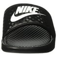 thumbnail image 5 of Nike Benassi JDI 343881-011 Women's Black Diamond Pattern Slides Sandals SGA254 (7), 5 of 6