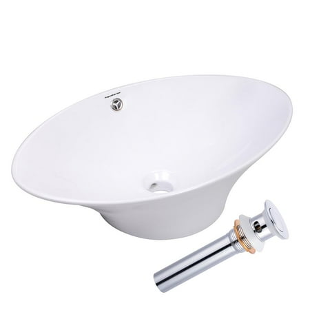 vessel overflow basin aquaterior drain sink oval porcelain chrome ceramic bowl bathroom dialog displays option button additional opens zoom