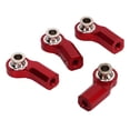 thumbnail image 2 of RC Car Rod End, M3 High Accuracy 4PCS Steel Fine Workmanship RC Car Steering Rod Head  For Replacement Black,Red,Silver,Dark Blue,Purple, 2 of 8