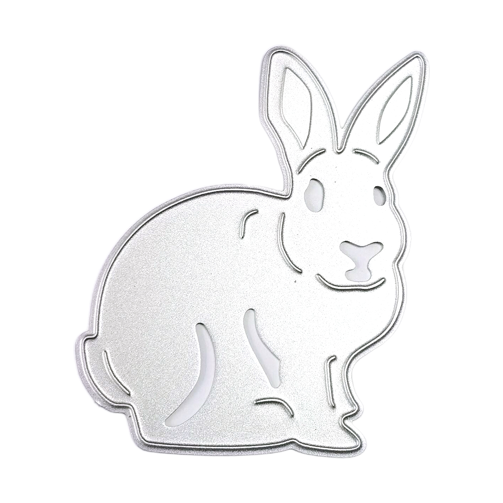Rabbit Bike Cutting Dies Stencils For DIY Scrapbooking Photo Album