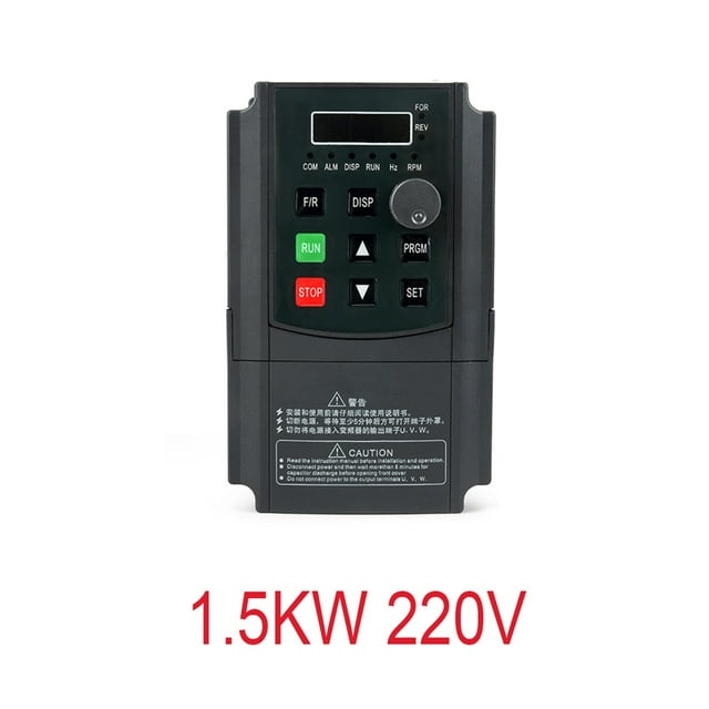 2.2KW 220 VFD Inverter 3KW 4KW 5.5KW 7.5KW Frequency Inverter Converter 1P Input 3P Output 220 For CNC Spindle Motor Speed Con ,Wide Use
