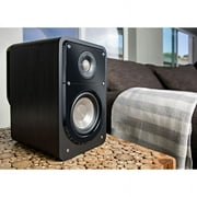 Polk S15 American HiFi Home Theater Compact Bookshelf Speaker (Black)