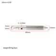 thumbnail image 4 of Yokua Metal Tuning Pins Pegs Spare Parts Standard Piano Loose Tune Replacement Accessories, 4 of 7