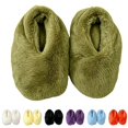 thumbnail image 5 of Otqutp Toddler Slippers for Girls Boys Fluffy House Shoes Winter Warm Plush Slippers Full Coverage Foot Soft Sole Shoes, 5 of 5