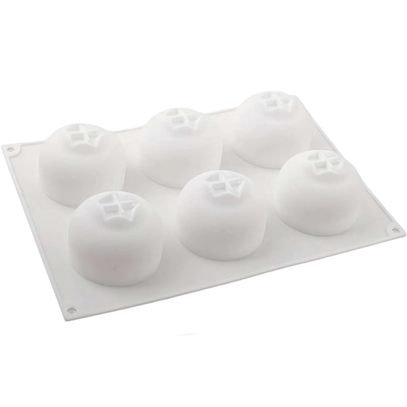 6-cavity Blueberry Silicone Baking