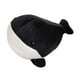 thumbnail image 2 of Figura de ballena de peluche, animal de peluche de ballena, muñeco de juguete adorable y abrazable para regalo de año Nuevo, Acción de Gracias negro, 2 of 8