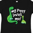 thumbnail image 4 of Inktastic My Poppy Grandpa Loves Me Boys Toddler T-Shirt, 4 of 5