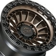 thumbnail image 3 of Lock Off-Road Mojave Matte Bronze with Matte Black Ring 9-20, 3 of 4