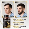 thumbnail image 3 of Vitaminas para el crecimiento del cabello NutraPro para hombres con biotina y bloqueador de DHT, 3 of 5