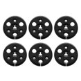 thumbnail image 2 of 1/4 7 Inch Empty Reel for Reel to Reel Tape Recorders for Open Reel Sound Deck, Recording Takeup Reel with 6 Hole, NAB Hub Replacement Tape Record Center Hub Opening Machine Part, 2 of 7
