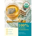 thumbnail image 3 of GLDNT Organic White Tea Bags, Premium Organic White Tea, Delicate Flavor, Caffeinated, 100 Count, 3 of 7