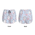 thumbnail image 3 of Daiia Summer Cute Unicorns Pattern Women's 2 in 1 Running Shorts - Lightweight Athletic Workout Gym Yoga Shorts Liner with Phone Pockets-X-Large, 3 of 7