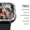 thumbnail image 5 of Dwitch 40mm Case Compatible with Apple Watch 40mm SE Series 6/5/4/SE 2nd Gen Case with Screen Protector, Shockproof Bling Diamond Overall Hard Rugged Protective Case,Black, 5 of 5