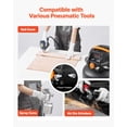 thumbnail image 4 of Compresor de aire VEVOR de 6 galones, 1.7 HP, 2.3 CFM @90PSI portátil, 4 of 9