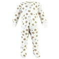 thumbnail image 3 of Hudson Baby Unisex Baby Cotton Sleep and Play, Mint Gray Milk And Cookies, 0-3 Months, 3 of 5