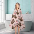 thumbnail image 6 of German Shepherd and Pioneer Flower Hooded Bath Towel，50"x30" for Ages 3 To 12 Kids, Quick Dry Lightweight Soft Microfiber Hood Beach Towel Cover Up for Kids, 6 of 7