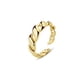 thumbnail image 3 of Anillo de plata de ley 925 con diseño sencillo, estilo frío, de alta gama, estilo retro, superpuesto, abierto, para mujer, 3 of 6