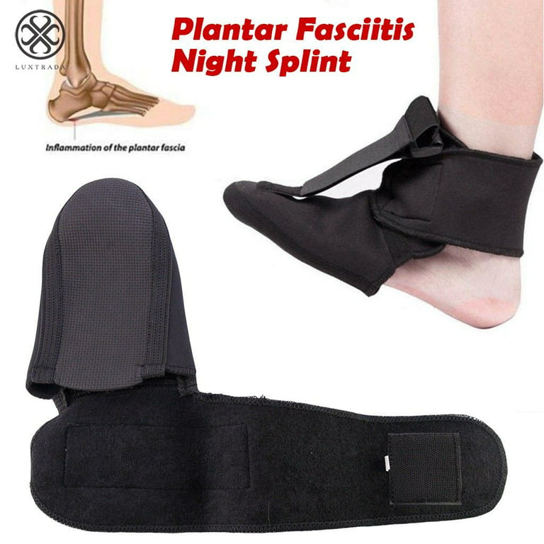Luxtrada Adjustable Plantar Fasciitis Night Stretching Splint Boot