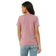 thumbnail image 2 of Ladies' Relaxed Jersey Short-Sleeve T-Shirt ORCHID 3XL, 2 of 3