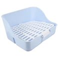 thumbnail image 1 of Caja de arena para conejos, inodoro para mascotas, bandeja de entrenamiento, caja de arena para animales pequeños de esquina, 1 of 6