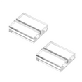 thumbnail image 2 of Acrylic Stands Clear Place Card Holders with Card Slot Table Numbers Display Stands Wedding Holders (24 Pieces), 2 of 8