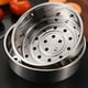 thumbnail image 3 of GOOHOCHY Cesta de vapor de vapor 21 cm Food Rack de vapor Inserto de vapor para carne Dim Sum mariscos, 3 of 8