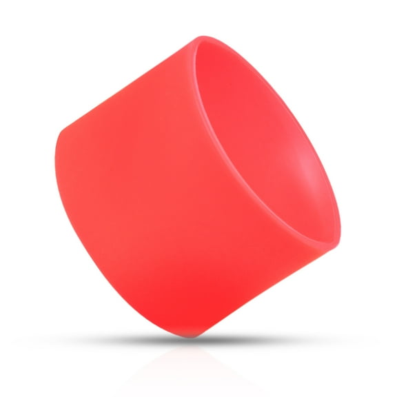 LOLIPPYY Red Silicone Water Cup Cover for , 1 Set Protective Lid