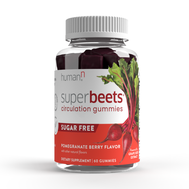 HumanN SuperBeets SugarFree Nitric Oxide Circulation Gummies Daily