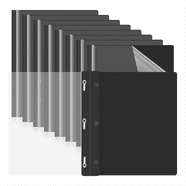 Swingline GBC, SWI26003, Prepunched ZipBind Covers, 10 / Pack, Black ...