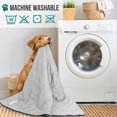 thumbnail image 5 of Premium Cooling Dog Blanket | Lightweight Fluffy Pet Throw Blanket Bed Cover for Dogs, Cat, Puppies | Pet Blanket Furniture Protector Couch Sofa | Reversible Fuzzy Cozy | 29x40, Pink, 5 of 5