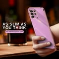 thumbnail image 5 of Coque de téléphone Samsung en Silicone souple, avec cadre carré plaqué or, S23 Ultra, S22, S21, S20, FE, S10 Plus, Note 20, 10 Lite, S24 Ultra, 5 of 5