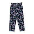 thumbnail image 4 of Balery Love Butterflies print Women's Pajama Pants,Ultra Lightweight Pjs,Lounge Pant-X-Large, 4 of 9