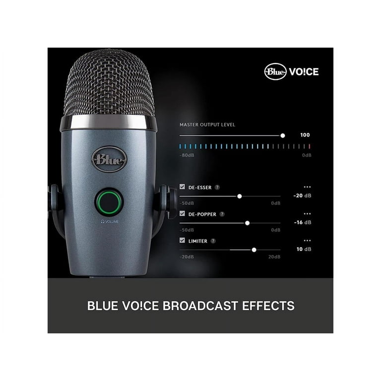 Blue Yeti Nano Plus Pack Premium USB Microphone Recording & Stream –  AudioTopia