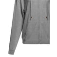 thumbnail image 4 of FashionOutfit Women's Casual Solid Loose Fit Drop Shoulder Long Sleeve Sweatshirt, 4 of 4